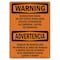 Signmission OSHA Warning Sign, 7" H, 10" W, Renovation Work Do Not Enter Work Area, Landscape, WS-D-L-12808 OS-WS-D-710-L-12808 - alternate 1